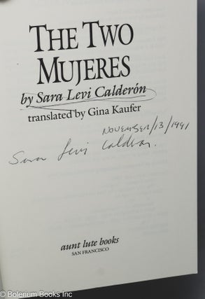 The Two Mujeres [signed]