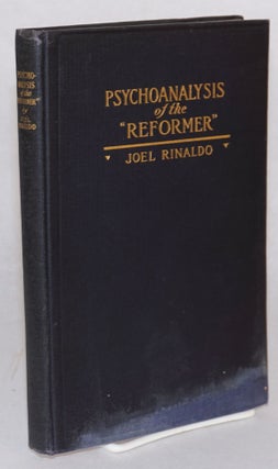 Cat.No: 164259 Psychoanalysis of the "reformer" : a further contribution to the sexual...
