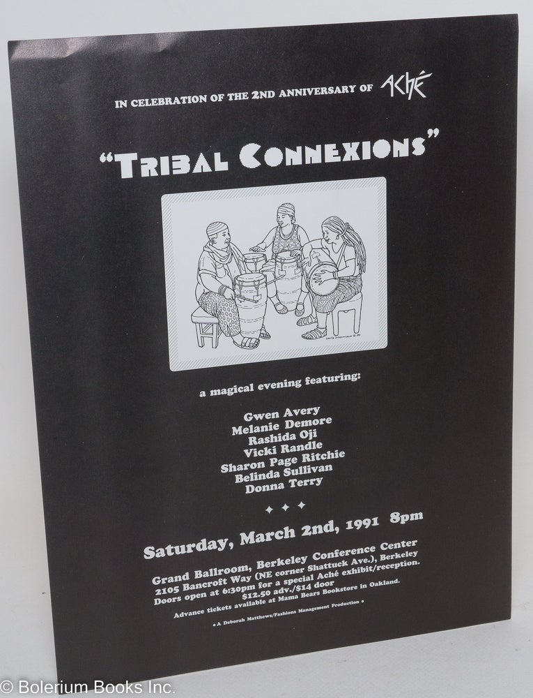 Cat.No: 164264 Tribal Connexions: a celebration of 2 years of Aché [handbill]