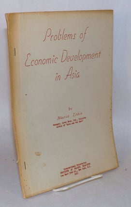 Cat.No: 164732 Problems of economic development in Asia. Maurice Zinkin