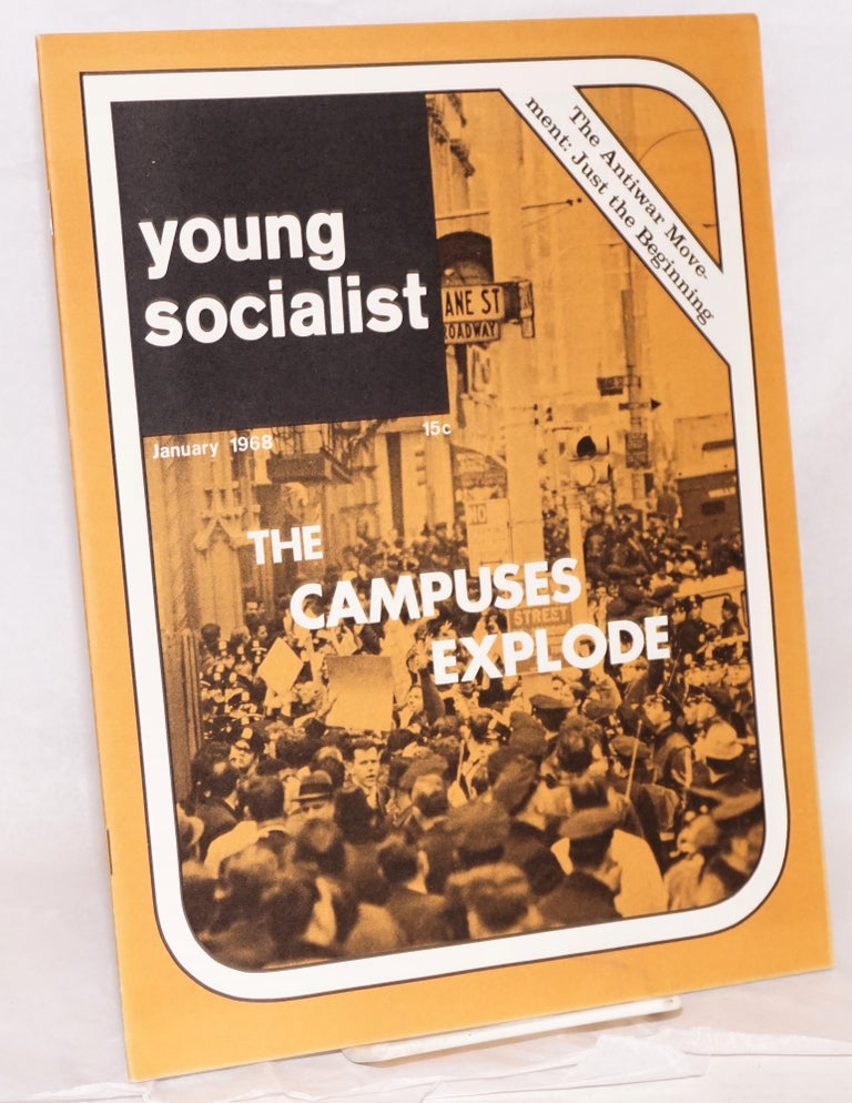 Cat.No: 165500 Young socialist, volume 11, number 4 (January 1968). Young Socialist Alliance.