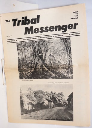 Cat.No: 165988 The Tribal messenger. Vol. 2 no. 3 (December 1970