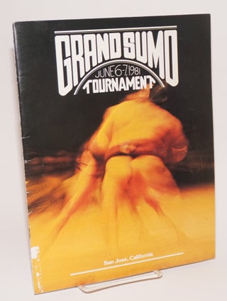 Cat.No: 166054 Grand Sumo tournement: June 6-7, 1981; Independence High School Gym, San...