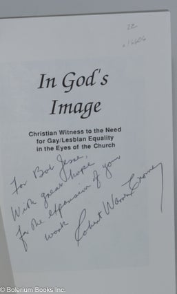 In God's image; Christian witness to the need for gay/lesbian equality in the eyes of the church, photographs by Emlyn Wynne