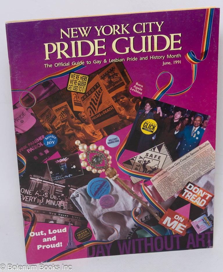 Cat.No: 166566 1991 New York City Pride Guide: the official guide to