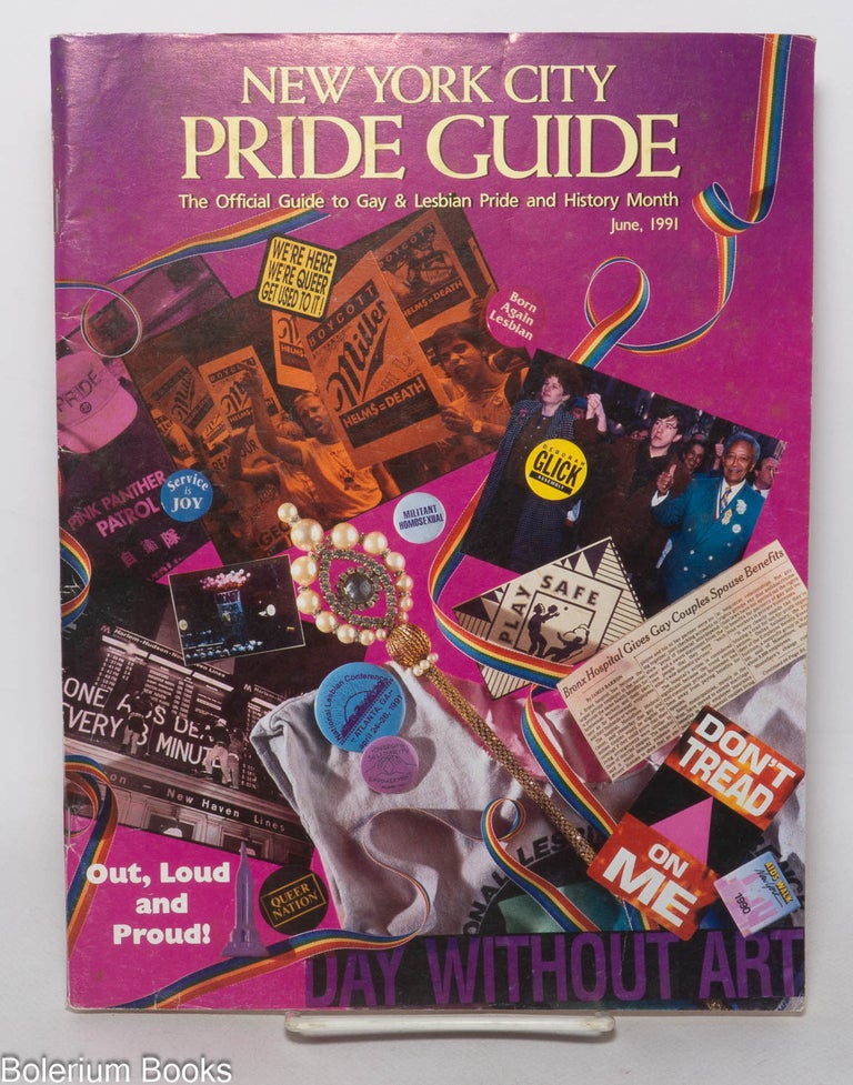 Cat.No: 166566 1991 New York City Pride Guide: the official guide to