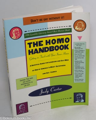 Cat.No: 166931 The Homo Handbook: getting in touch with your inner homo; a survival guide...