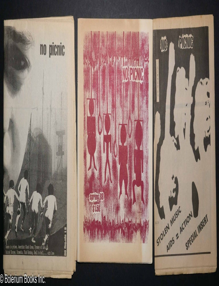Cat.No: 167354 No picnic [3 issues] (Spring 1988, Summer 1988, and Spring 1989)