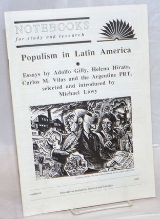 Cat.No: 167402 Populism in Latin America Essays by Adolfo Gilly, Helena Hirata, Carlos M....