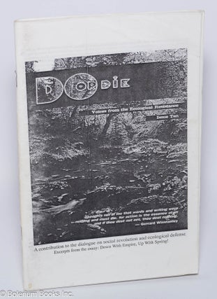 Cat.No: 167530 Do or Die: voices from the ecological resistance. Issue ten