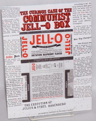 The Curious Case of the Communist Jell-o Box: The Execution of Julius & Ethel Rosenburg