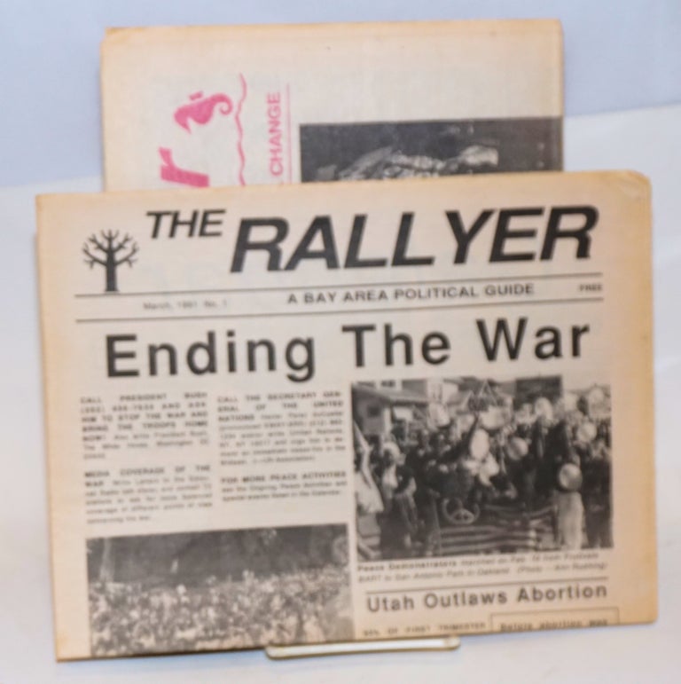 Cat.No: 168197 The Rallyer: Bay Area Political Guide [first two issues]