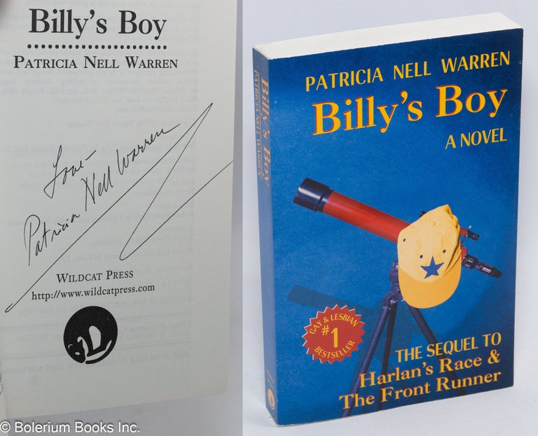 Cat.No: 168211 Billy's Boy a novel [signed]. Patricia Nell Warren.
