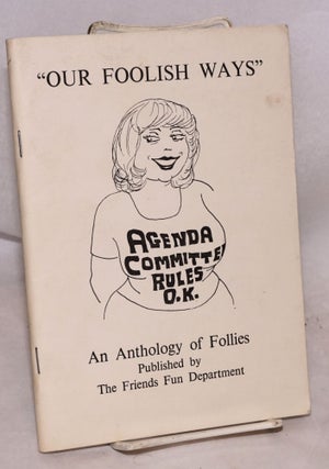 Cat.No: 168943 'Our foolish ways': an anthology of follies. Lesley Webster