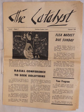 Cat.No: 168971 The Catalyst: volume I, number 5, February 1969