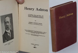 Cat.No: 16905 Henry Ashton; A thrilling Story and How the Famous Co-operative...
