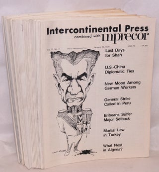 Cat.No: 169846 Intercontinental Press. Vol. 17, no. 1 (January 15, 1979) to vol. 17, no....