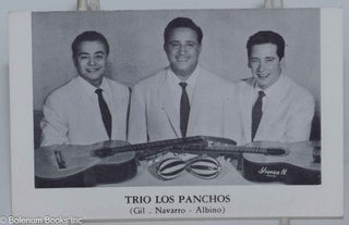 Cat.No: 169915 Trio Los Panchos (Gil - Navarro - Albino) [photographic publicity card