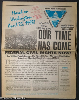 Cat.No: 170317 Our Time Has Come: Federal civil rights now! March on Washington April 25,...