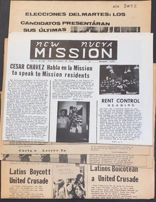 Cat.No: 170480 New Mission / Nueva Mission [9 issues]. Mary Hottman