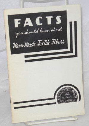 Cat.No: 170773 Facts you should know about man-made textile fibers