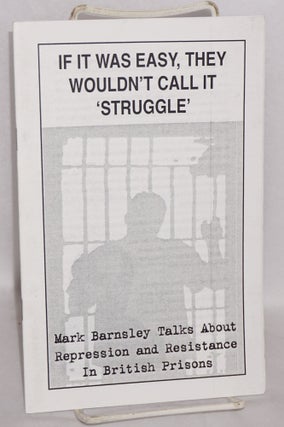 Cat.No: 171159 If it was easy, they wouldn't call it "struggle." Mark Barnsley talks...