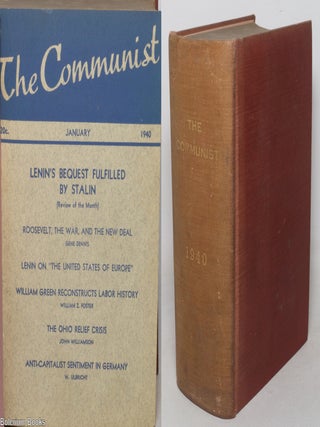 The communist. A magazine of the theory and practice of