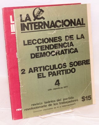 Cat.No: 171504 La Internacional: revista teórica del Partido Revolucionario de los...