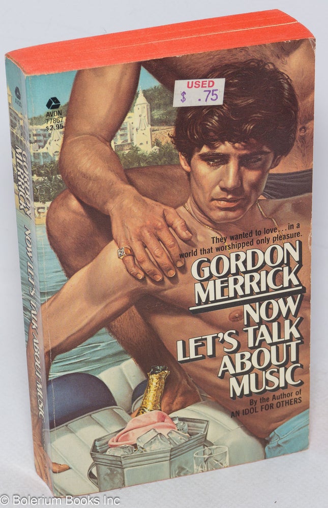 Cat.No: 17192 Now Let's Talk About Music. Gordon Merrick, cover, Victor Gadino.