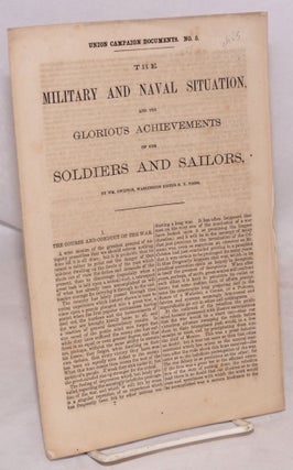 Cat.No: 172286 The military and naval situation: and the glorious achievements of our...
