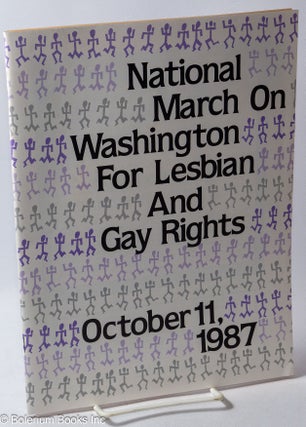 Cat.No: 172782 National March on Washington for Lesbian and Gay Rights: October 11, 1987