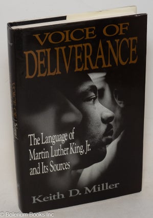 Cat.No: 17296 Voice of deliverance; the language of Martin Luther King, Jr. and its...