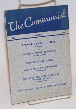 Cat.No: 172971 The Communist, a magazine of the theory and practice of Marxism-Leninism....