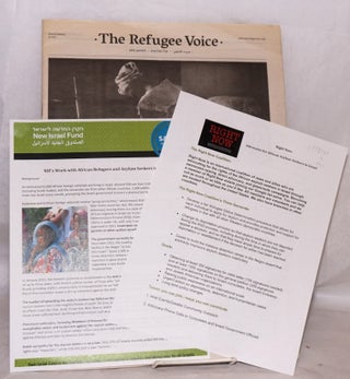 Cat.No: 173145 The refugee voice / Sawt al-lajiin / Kol ha-pelitim / Demesi ladatañatat....