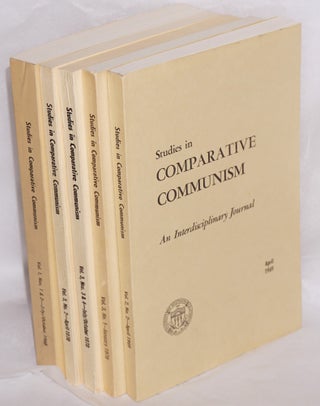 Cat.No: 173591 Studies in comparative communism. [five issues
