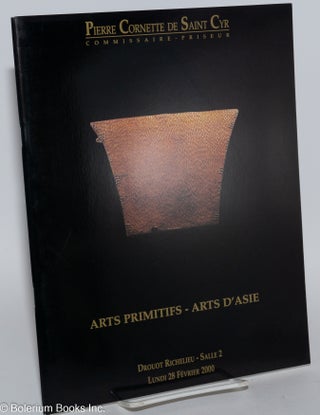 Cornette de Saint Cyr, maison de ventes arts primitifs, arts d'Asie [6 unduplicated catalogues]