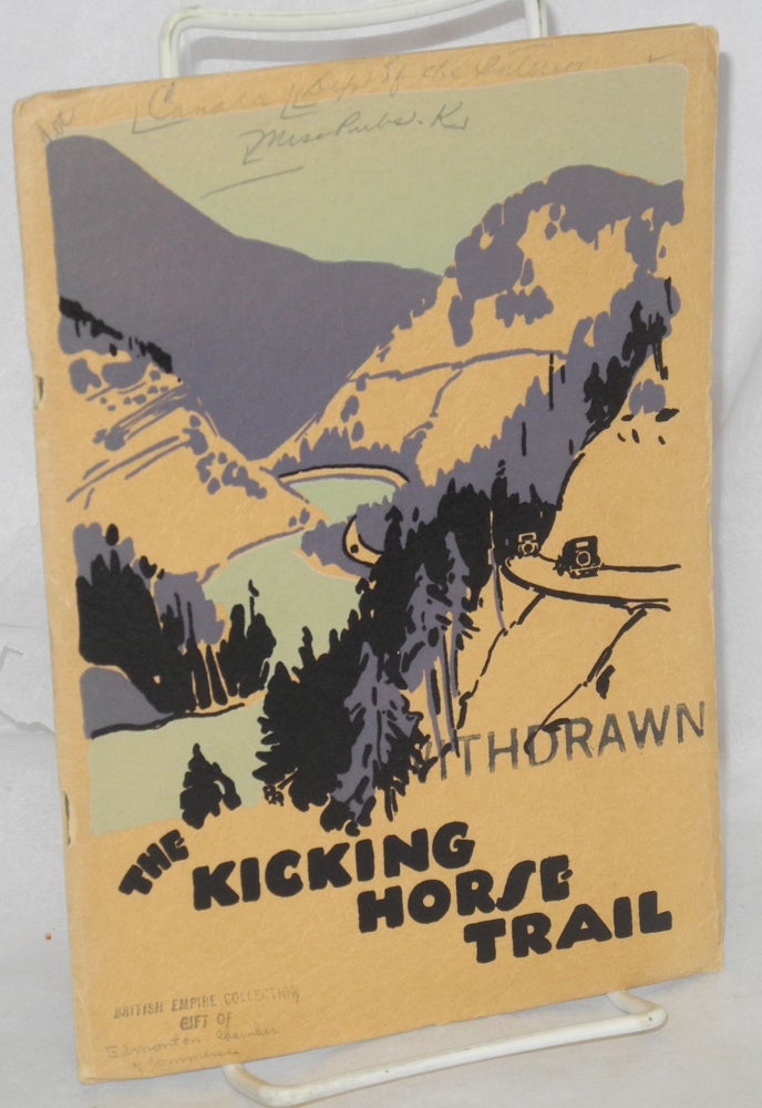 Cat.No: 174150 The Kicking Horse trail: scenic highway from Lake Louise, Alberta, to Golden, British Columbia. M. B. Williams.