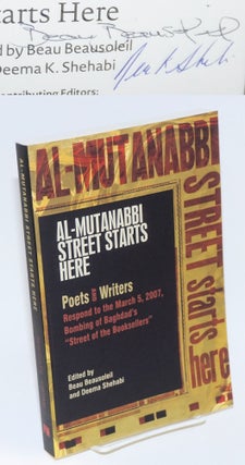 Cat.No: 174686 Al-Mutanabbi street starts here: Poets and writers respond to the March...