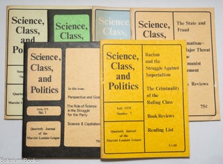 Cat.No: 174713 Science, class and politics [six issues