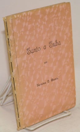 Cat.No: 174792 Canto a Cuba. Herminia D. Ibaceta