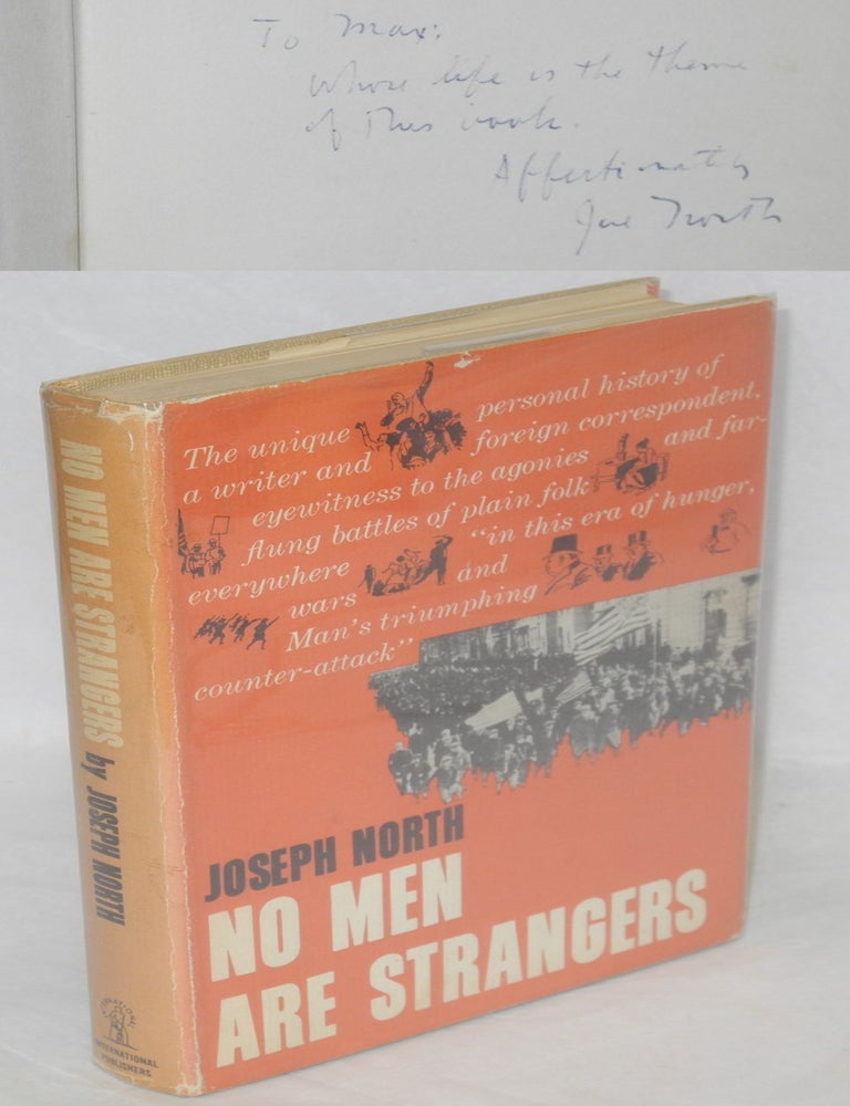 Cat.No: 175068 No men are strangers. Joseph North.
