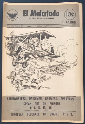 Cat.No: 175369 El Malcriado: "The voice of the farmworker" in English. Vol. 2,...