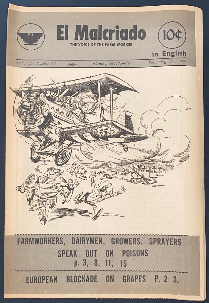 Cat.No: 175369 El Malcriado: "The voice of the farmworker" in English. Vol