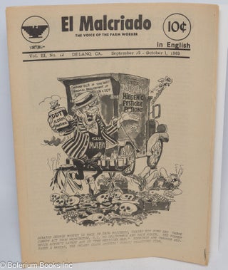 Cat.No: 175370 El Malcriado: "The voice of the farmworker" in English. vol. 3, no. 12...