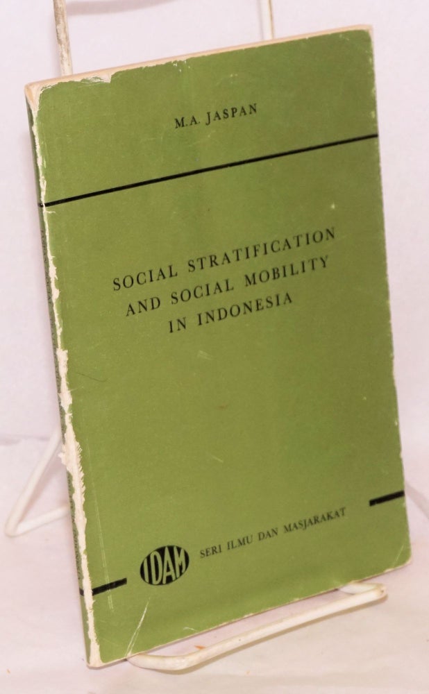 Cat.No: 176004 Social stratification a trend report and annotated bibliography. Second enlarged edition. M. A. Jaspan.