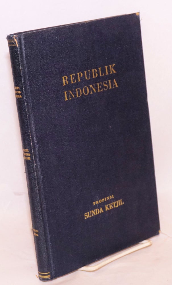 Cat.No: 176022 Republik Indonesia. Propinsi Sunda Ketjil