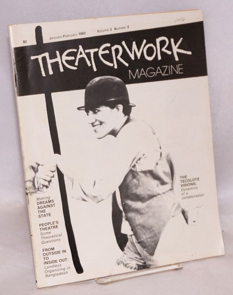 Cat.No: 176764 Theaterwork magazine: vol. 3 no. 2, January/February 1983