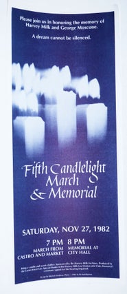Fifth Candlelight March and Memorial: [leaflet] Saturday, Nov 27, 1982