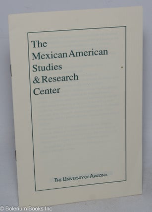 Cat.No: 177244 The Mexican American Studies & Research Center