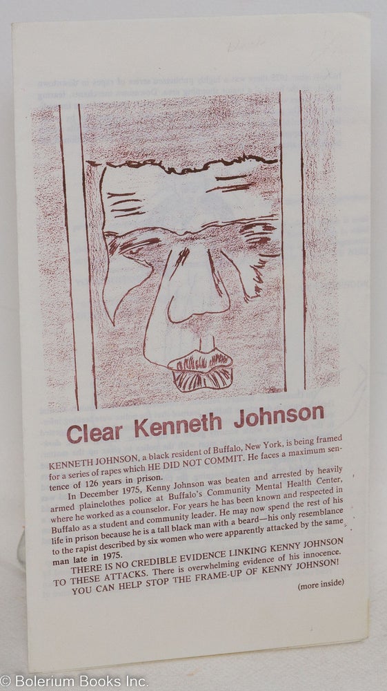 Cat.No: 177697 Clear Kenneth Johnson